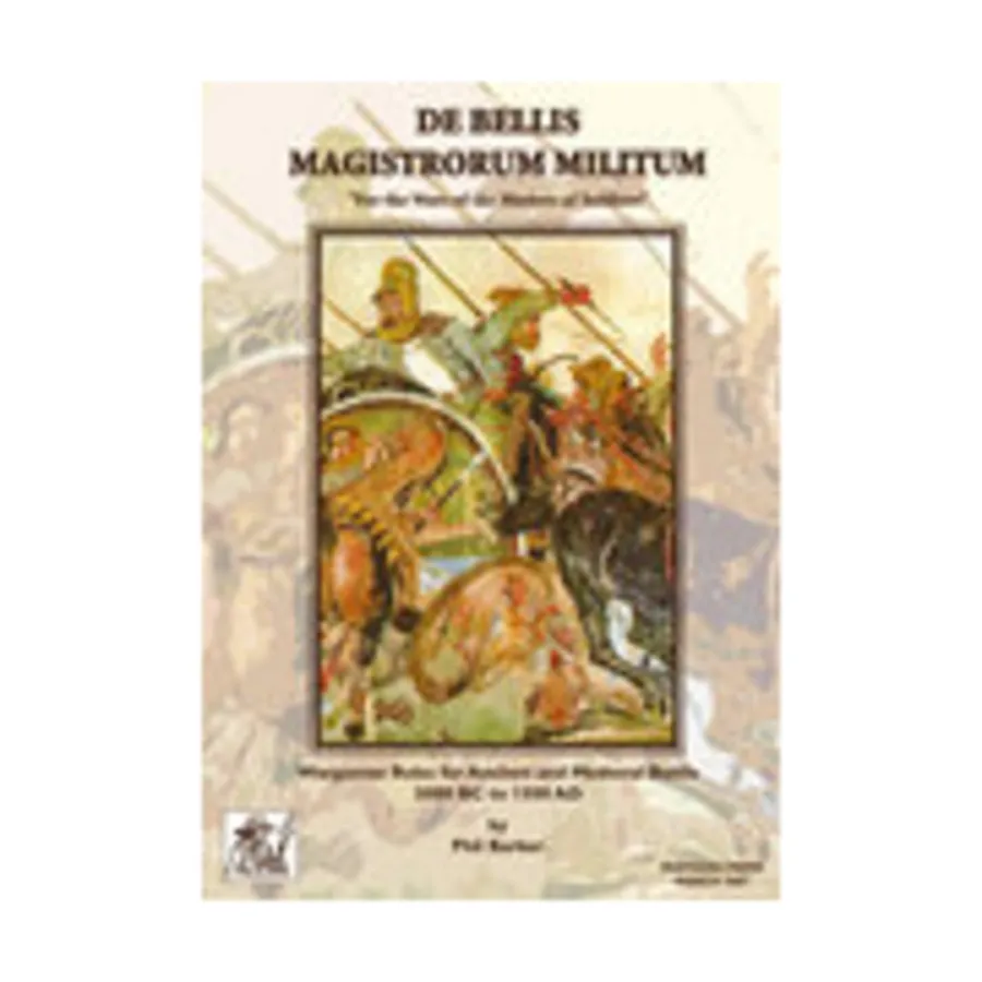 

Де Беллис Магистрорум Милитум, Historical Miniature Rules - Ancients (Partizan Press)