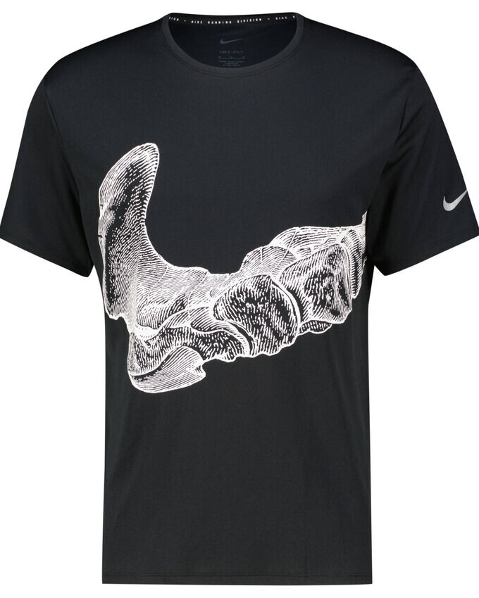 

Беговая рубашка Miler Nike, черный
