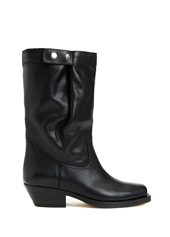 

Женские кожаные ботинки Ademe Isabel Marant, черный