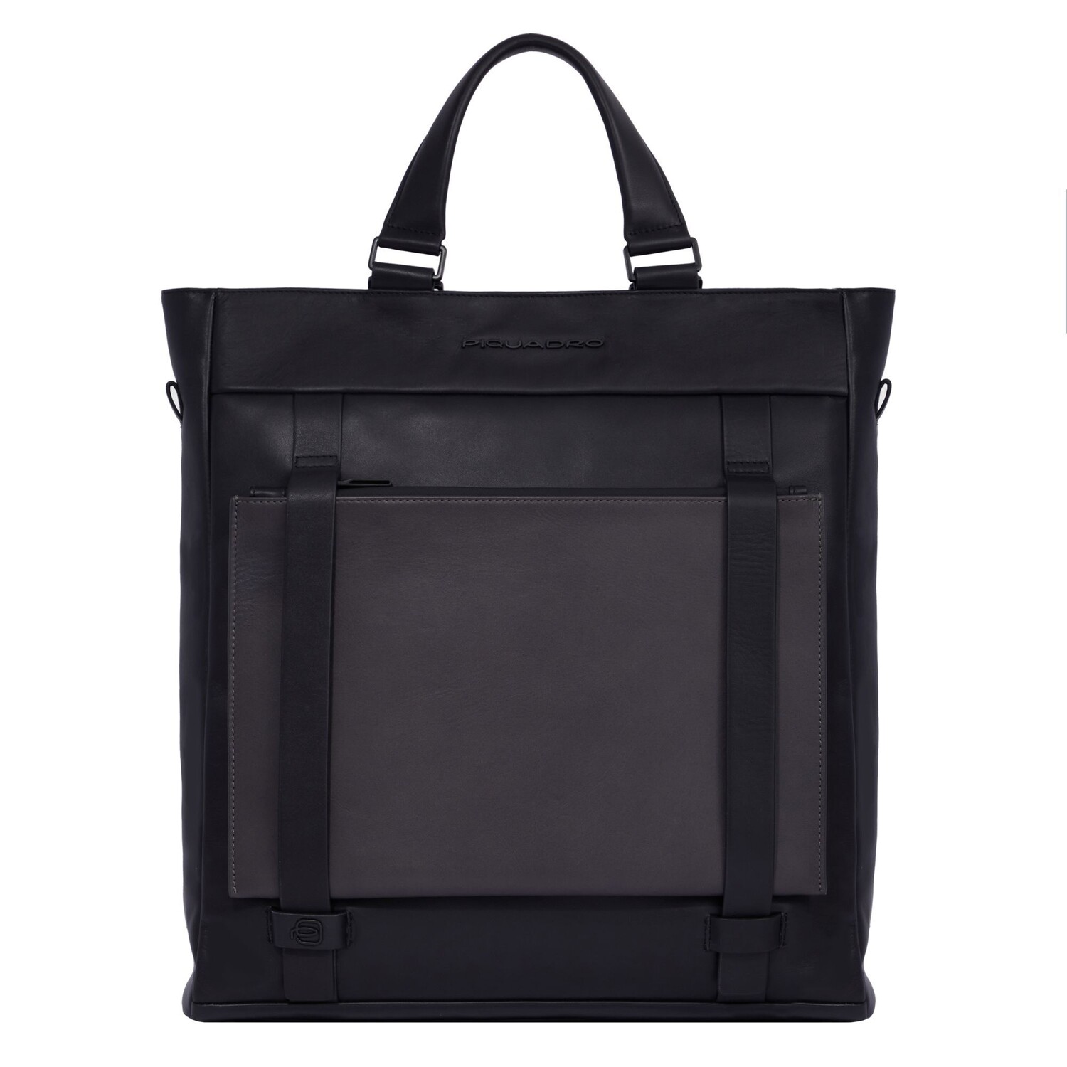 

Сумка для ноутбука Piquadro David RFID Schutz Leder 34.5 cm Laptopfach, черный