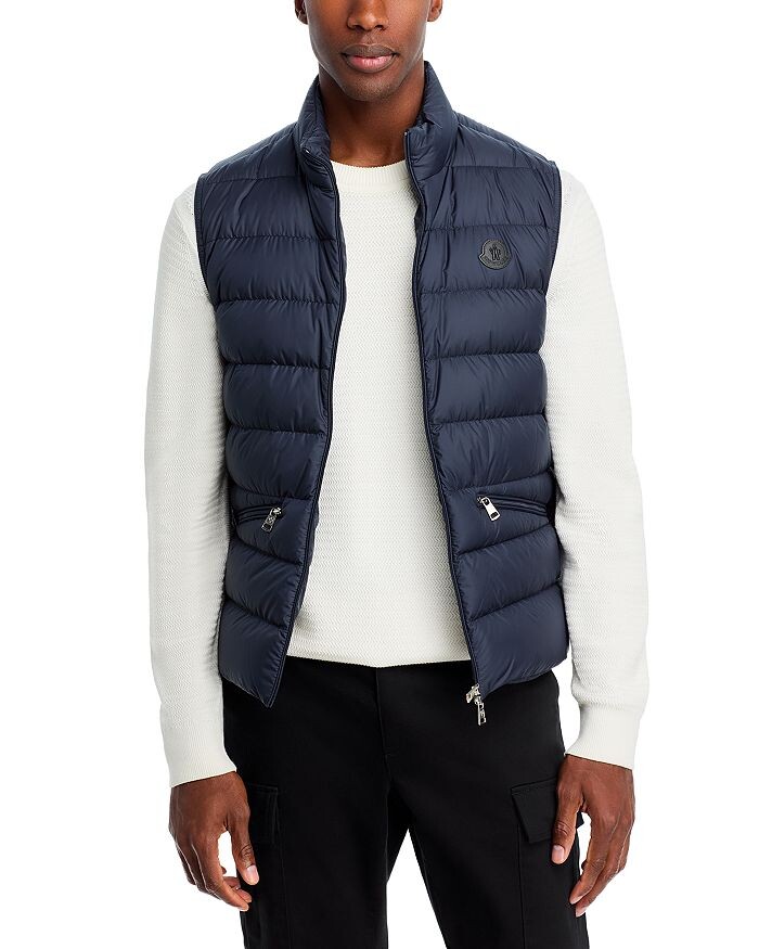 

Moncler Treompan Пуховой жилет, синий