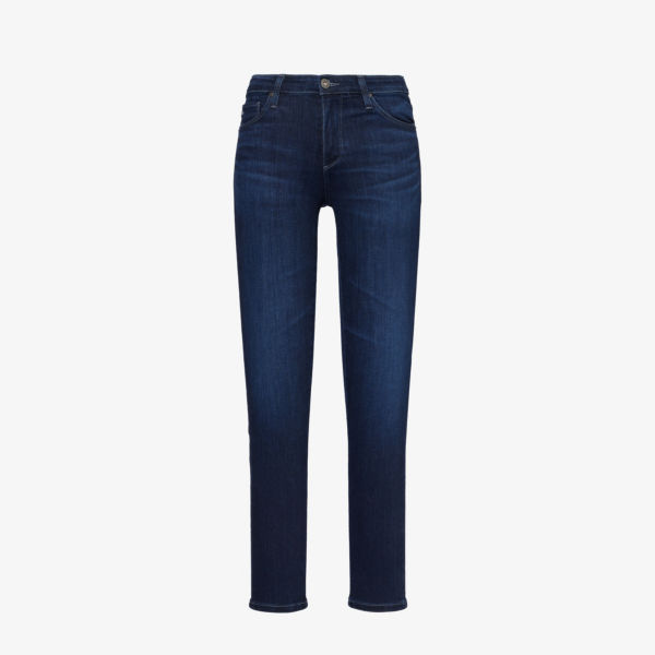цена Джинсы узкого кроя prima ankle из эластичного денима со средней посадкой Ag Jeans, цвет concord