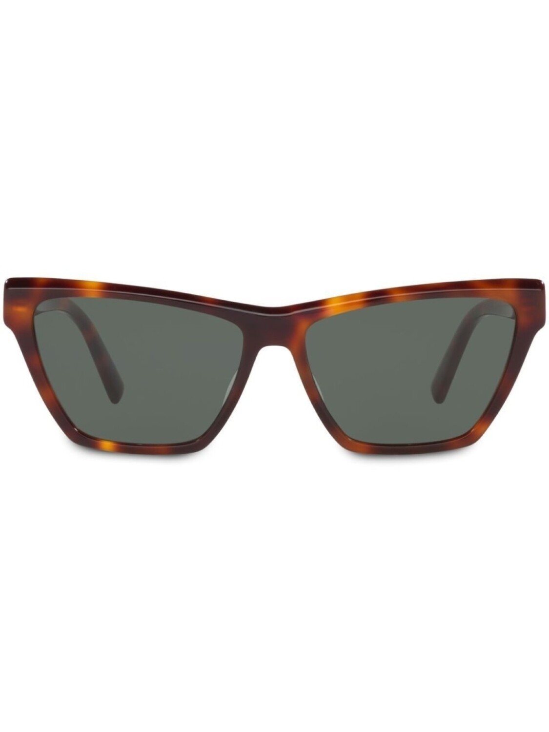 

Saint Laurent Eyewear солнцезащитные очки в квадратной оправе, коричневый