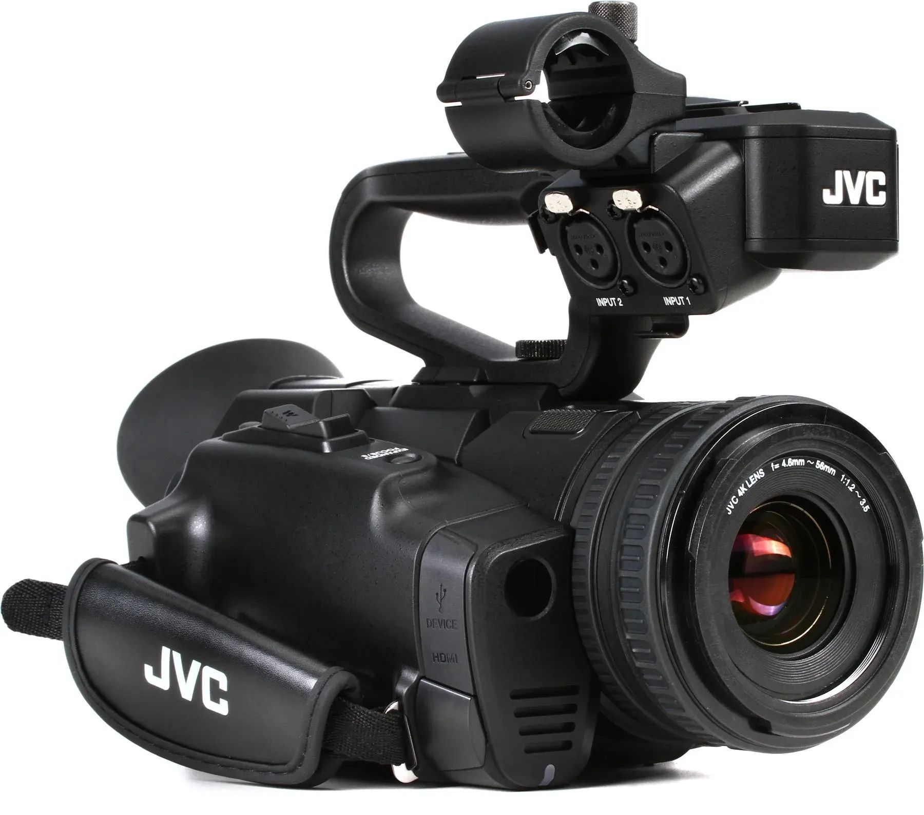 

Ручная видеокамера JVC GY-HM170U 4KCAM с ручкой KA-HU1