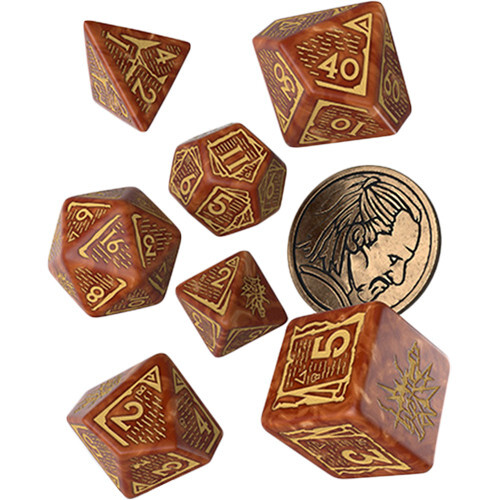 

Аксессуары Q-Workshop The Witcher Dice Set: Vesemir - The Wise Witcher
