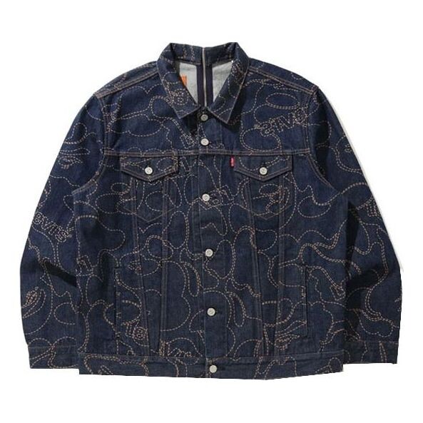 

Куртка A BATHING APE BAPE x Levi's SS21 Men's Jacket Blue, синий