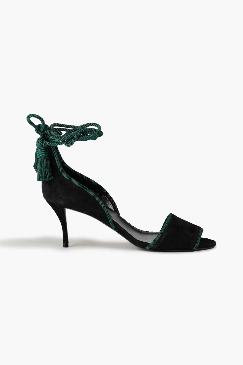 

Замшевые босоножки Roger Vivier, черный
