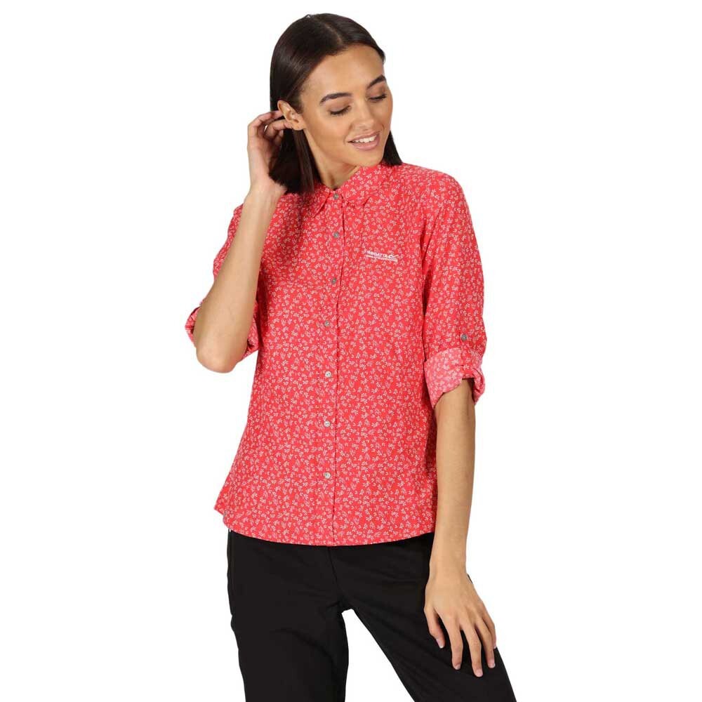 

Рубашка Regatta Nimis II 3/4 Sleeve, красный