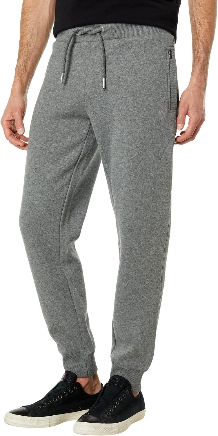 

Джоггеры с вышитым винтажным логотипом Superdry, цвет Charcoal Grey Marl