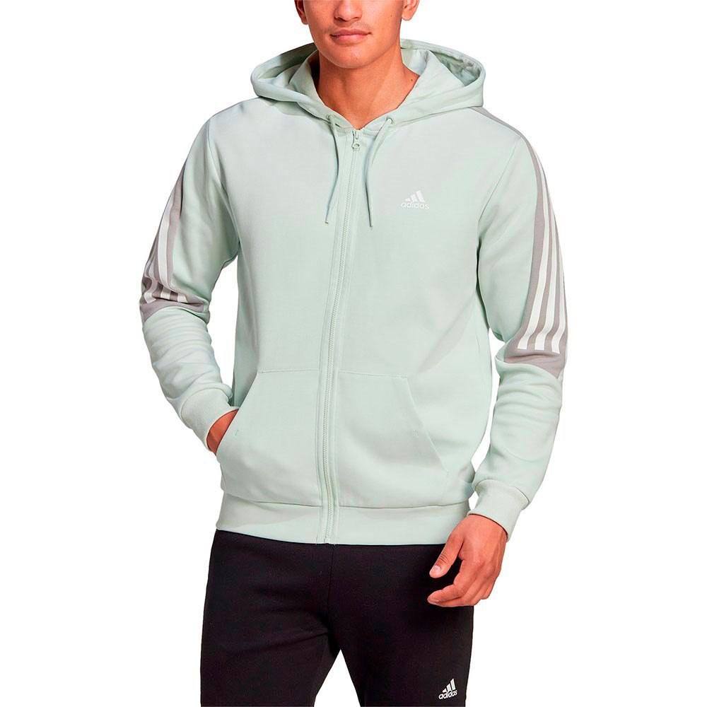 

Толстовка adidas Sportswear Fi 3 Stripes Full Zip, зеленый