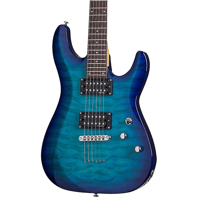 

Электрогитара Schecter Guitar Research C-6 Plus Electric Ocean Blue Burst