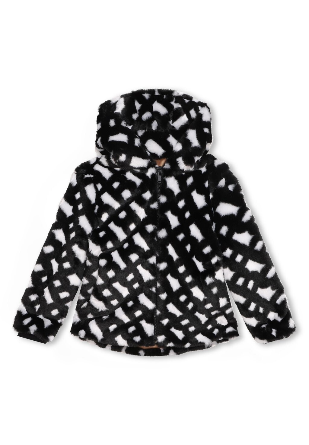 

Зимнее пальто BOSS Kidswear, цвет white black