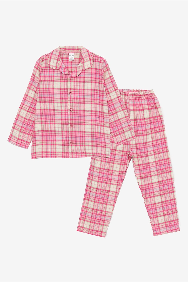цена Длинная клетчатая пижама Lc Waikiki, бежевый