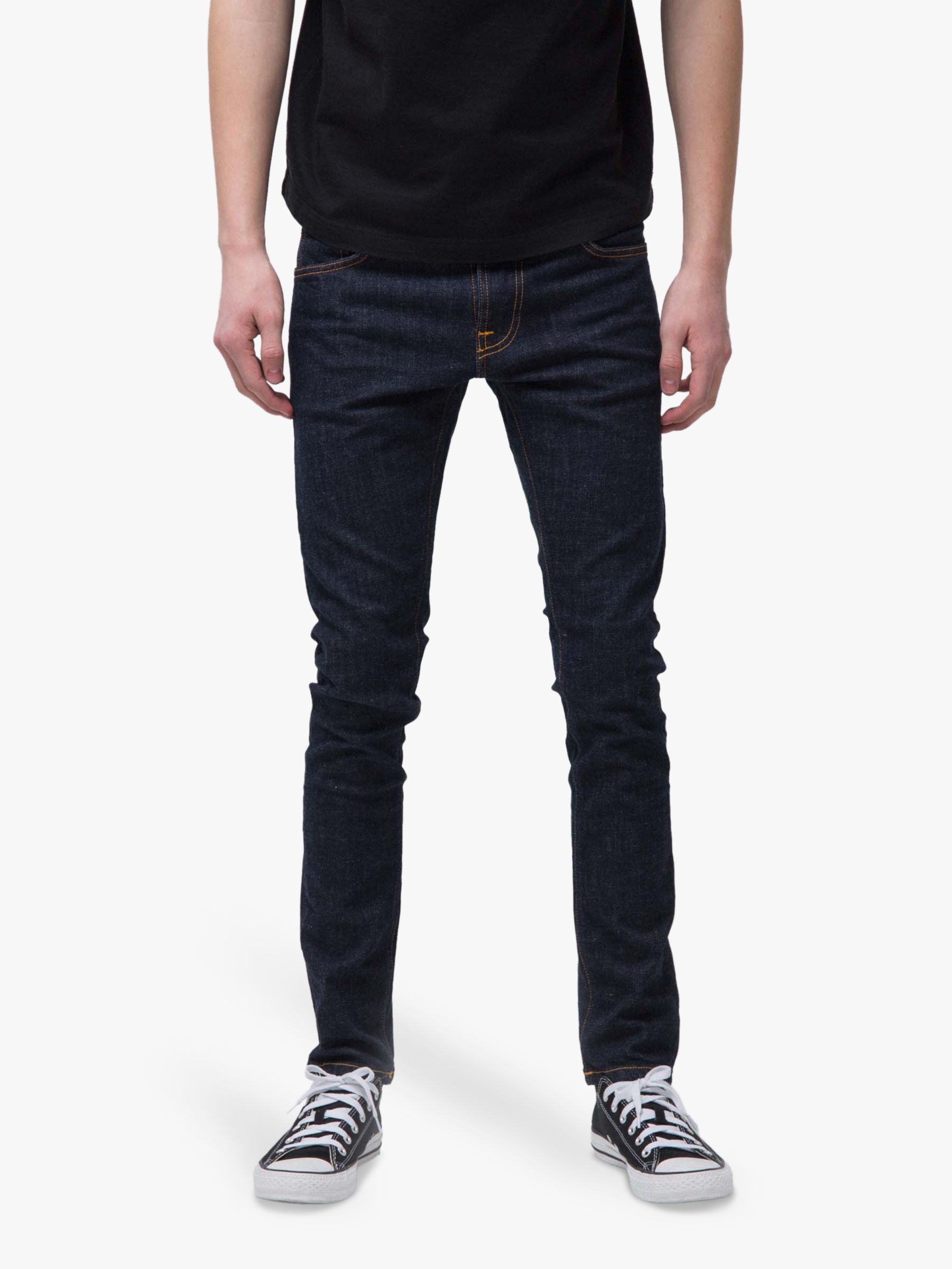 цена Облегающие махровые джинсы Nudie Jeans, саржа, прополосканная