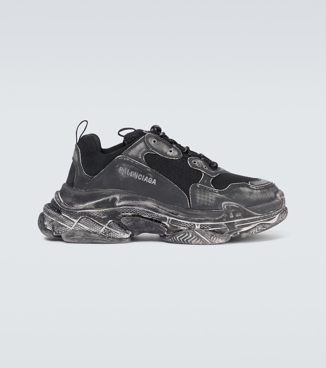 

Кроссовки triple s Balenciaga, черный