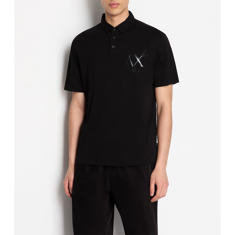 

Поло с коротким рукавом Armani Exchange 6RZFKB_ZJ8EZ, черный