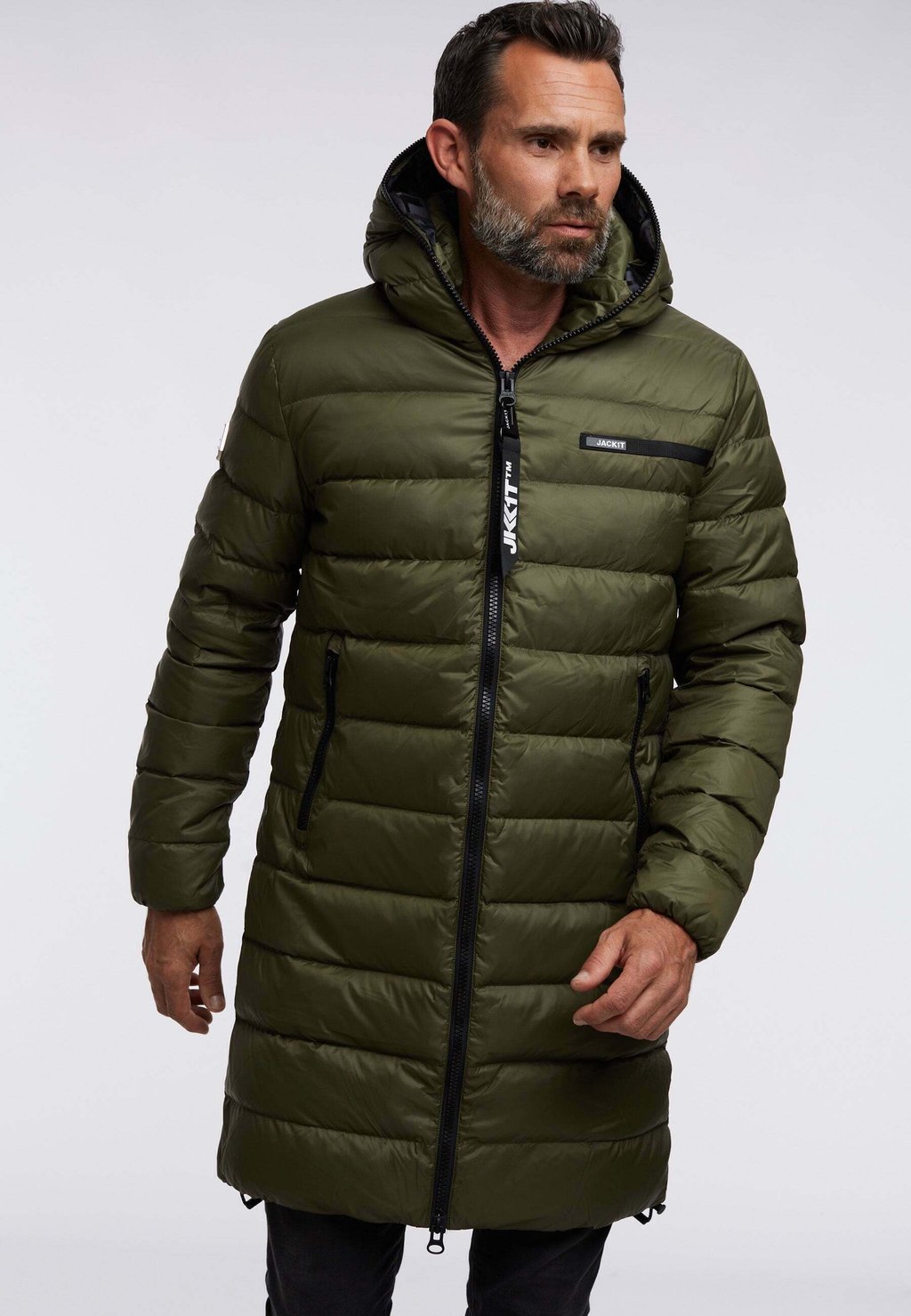 

Пуховик R3D Dry Coat JACK1T, цвет olive