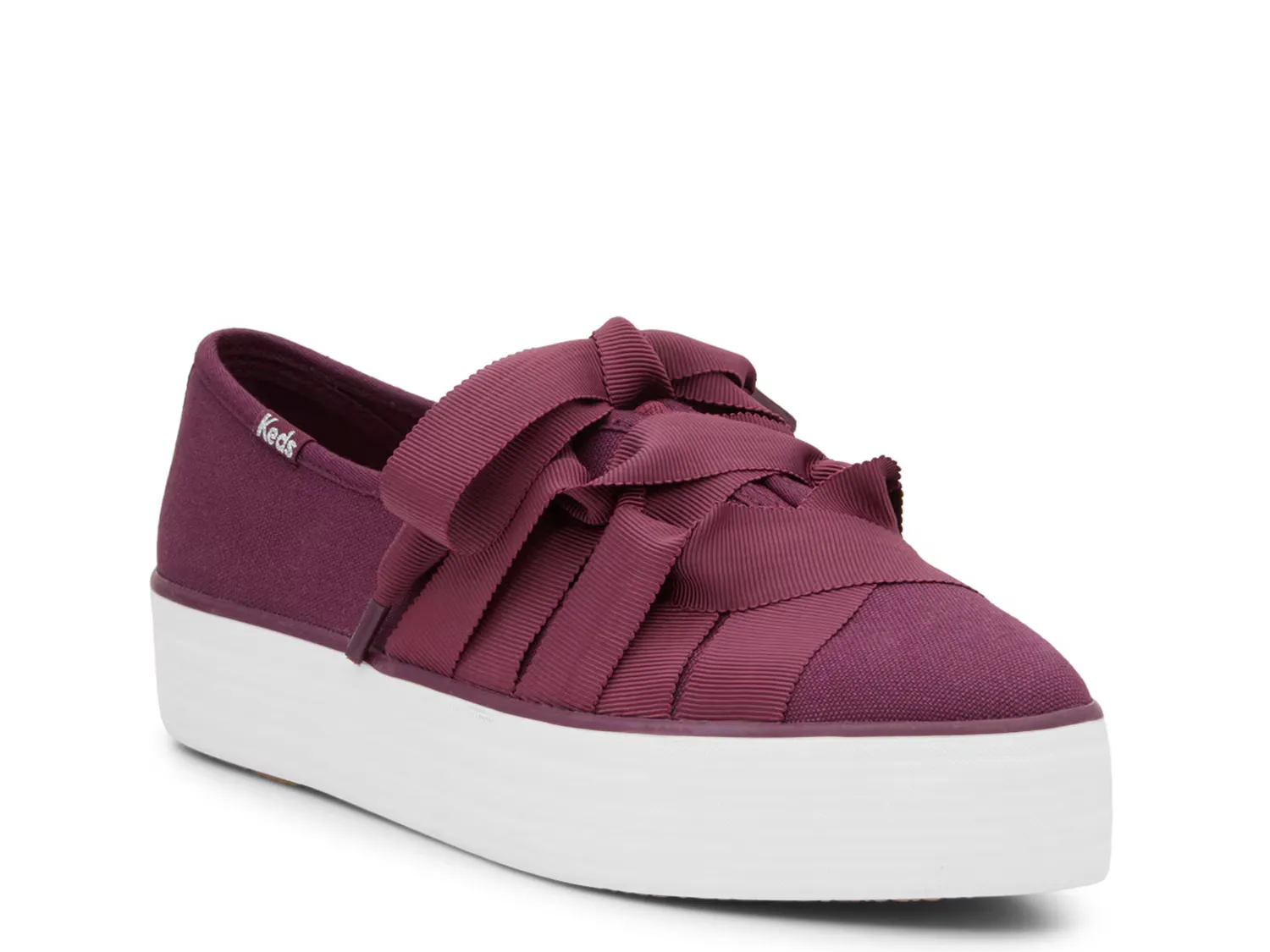 

Кроссовки Point Slip Ballet Sneaker Keds, цвет burgundy