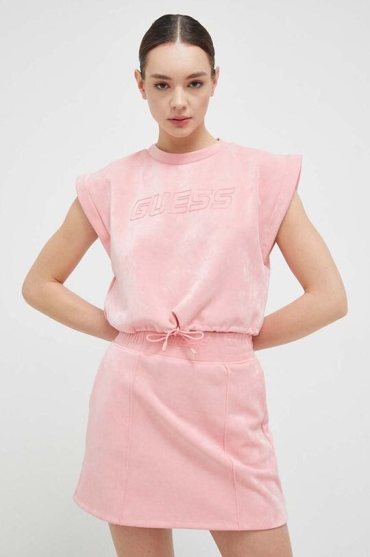 

Футболка Guess, розовый