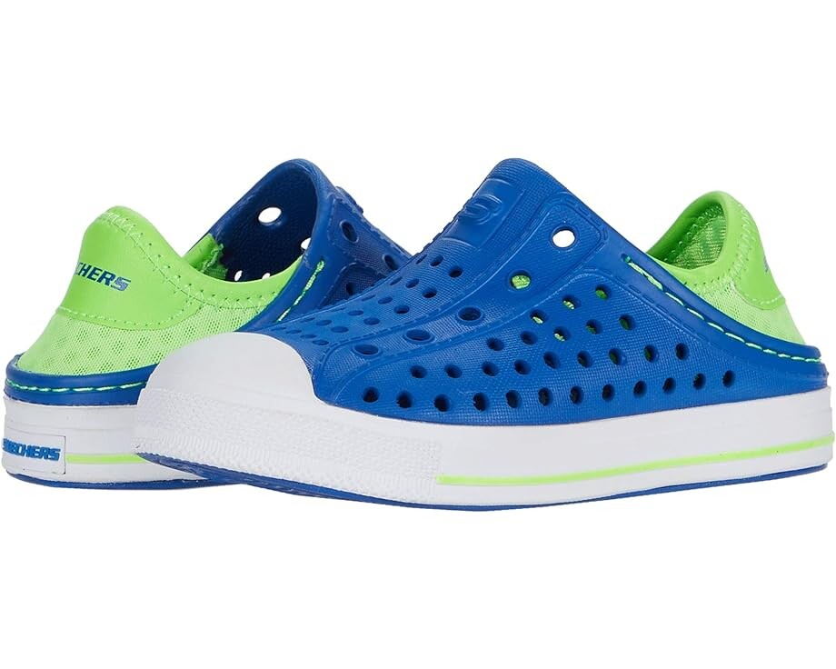 

Кроссовки Skechers Foamies Guzman Steps - Aqua Surge, цвет Blue/Lime