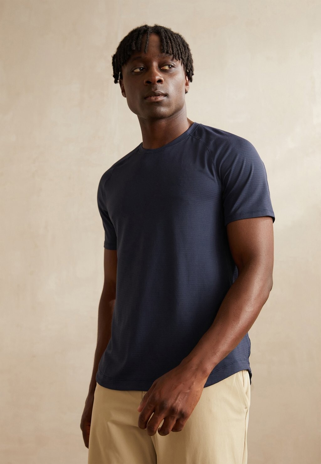 

Базовая футболка License To Train Short Sleeve lululemon, цвет true navy