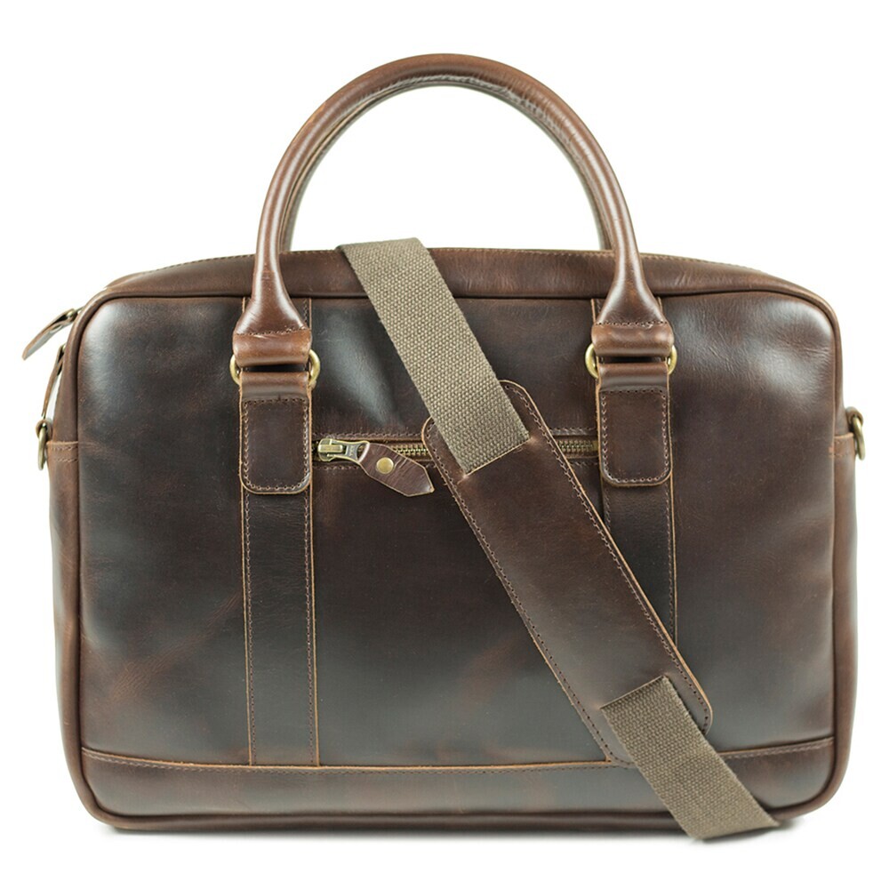 

Сумка для документов Buckle & Seam Everett, коричневый