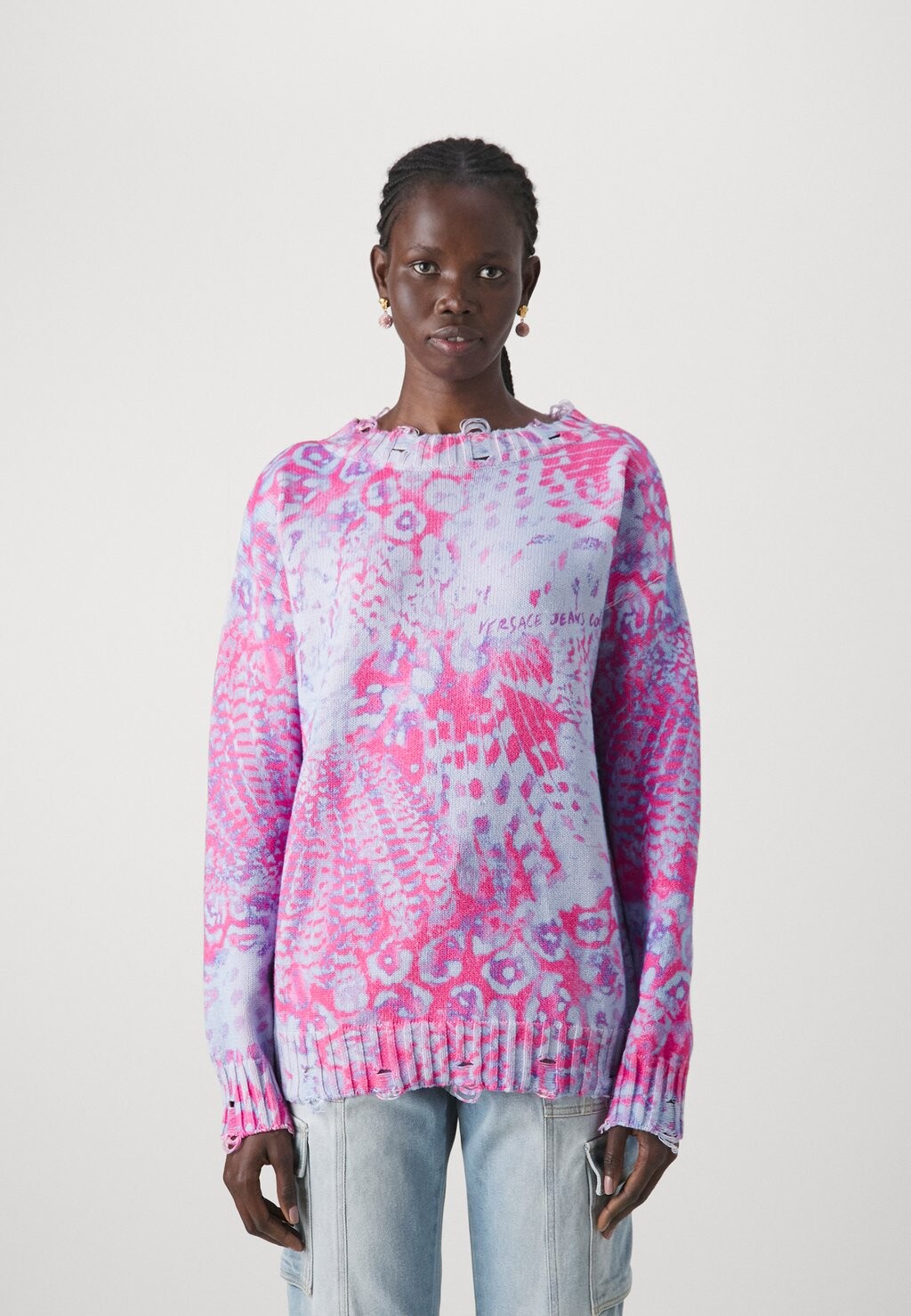 

Свитер ANIMALIER Versace Jeans Couture, синий
