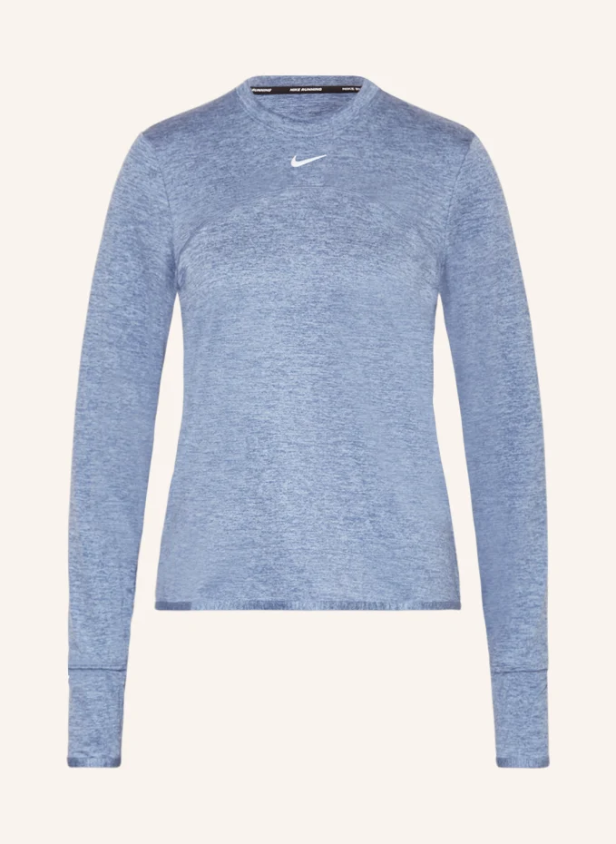 

Беговая рубашка dri-fit swift element uv Nike, синий