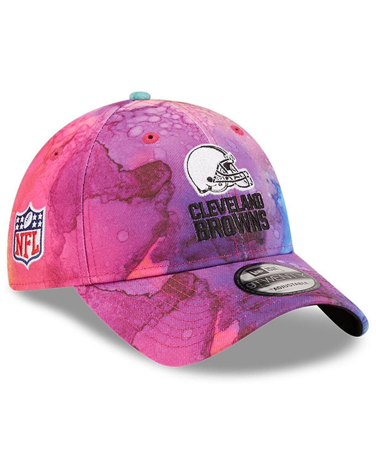 

Мужская розовая регулируемая кепка Cleveland Browns 2022 NFL Crucial Catch 9TWENTY New Era