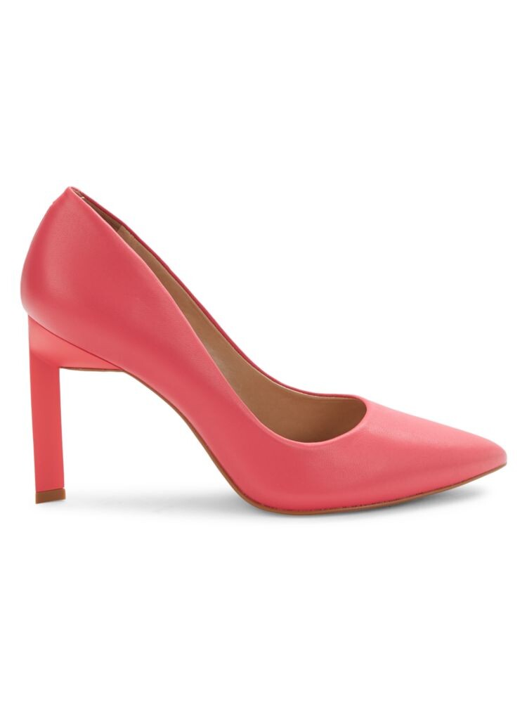 

Кожаные туфли с острым носком Saks Fifth Avenue, цвет Fragola