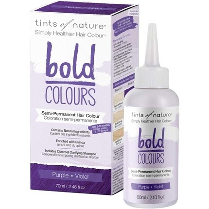 

Полуперманентная краска для волос Tints of Nature Bold Purple, 70 мл