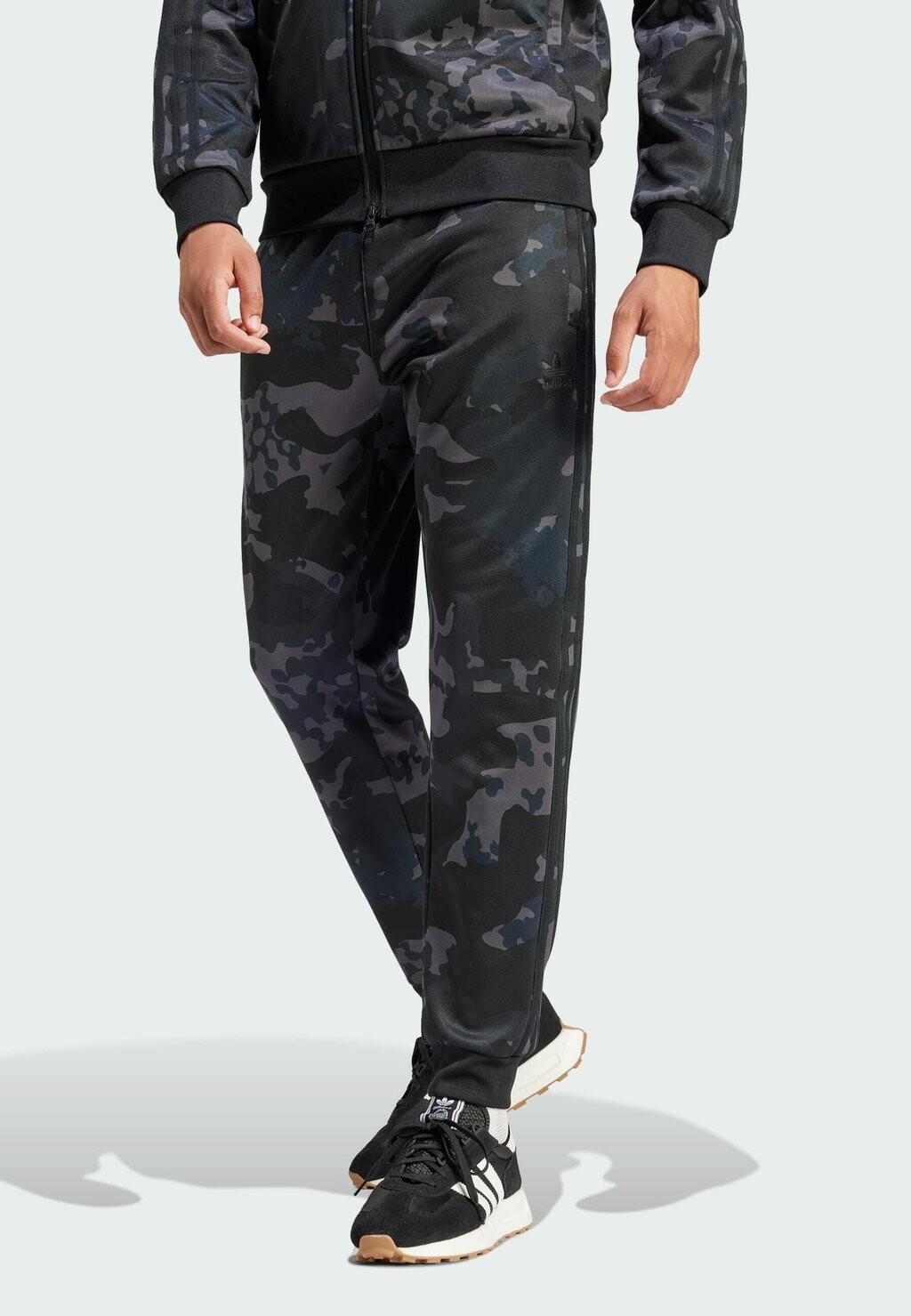 

Спортивные брюки Camo Sstr adidas Originals, черный