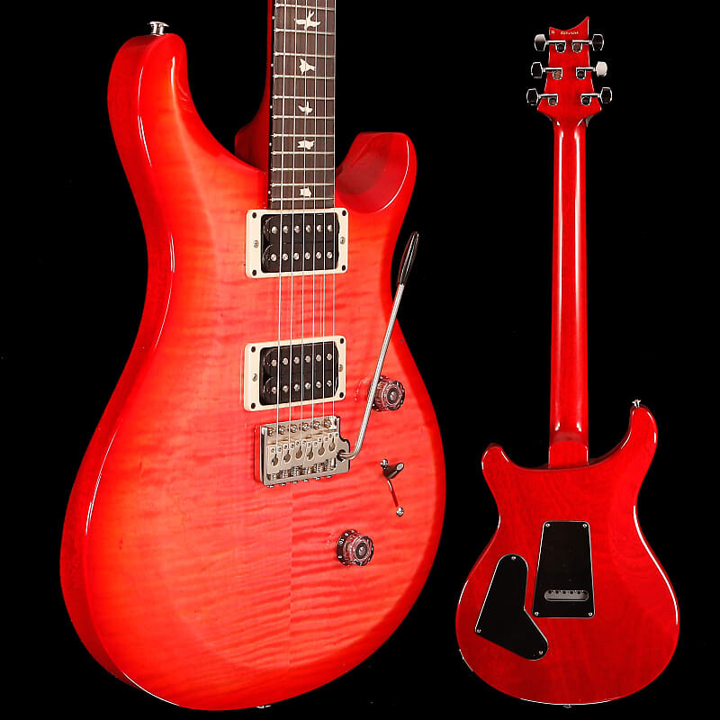 

Электрогитара PRS Paul Reed Smith S2 Custom 24, Bonnie Pink Cherry Burst 7lbs 14oz
