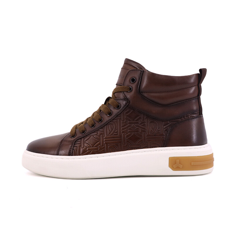 

Кроссовки TRANOI Skateboarding Shoes Men High-top Brown, коричневый