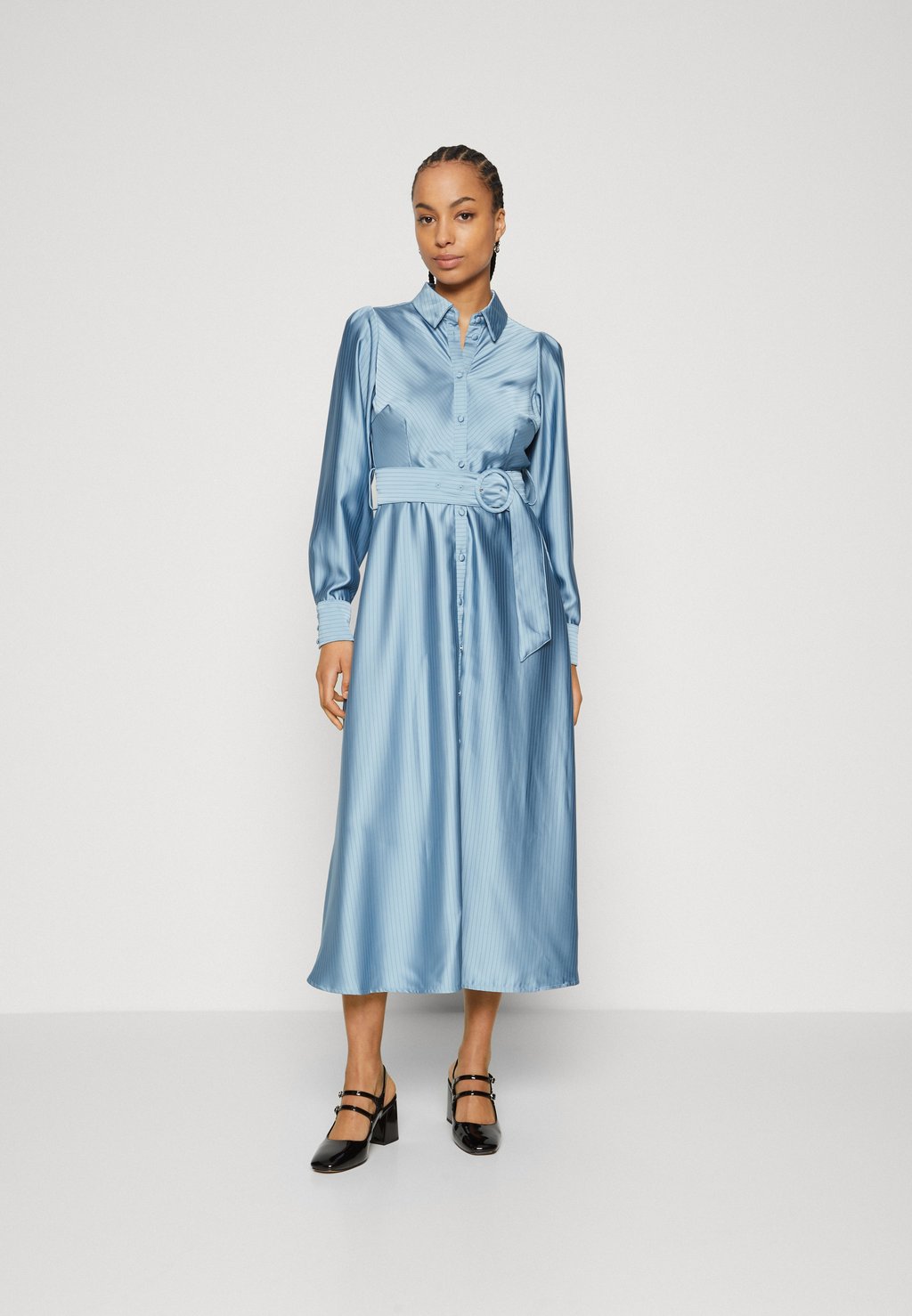 цена Платье-блузка YASEMPI LONG SHIRT DRESS, цвет provincial blue