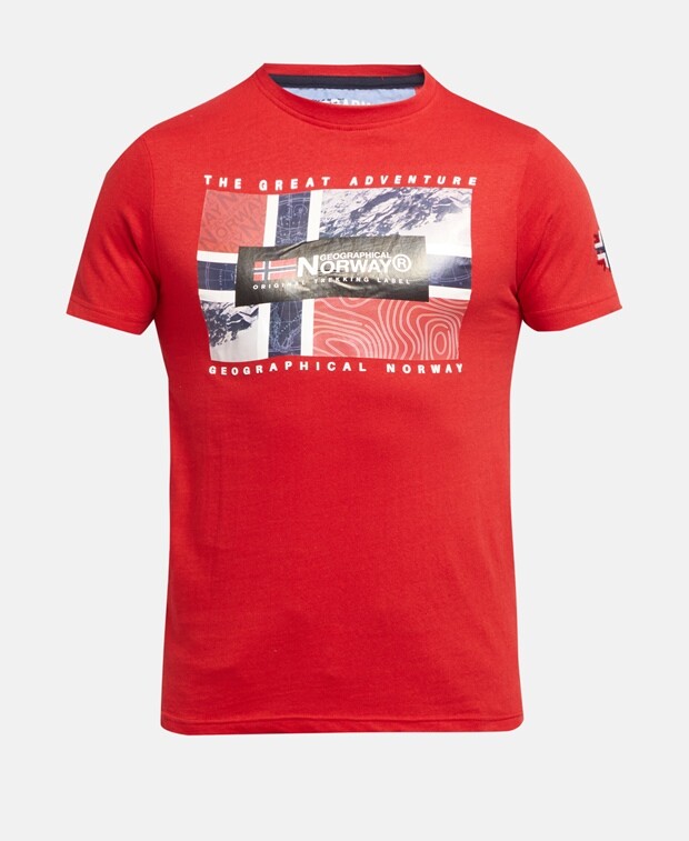 

Футболка Geographical Norway, красный