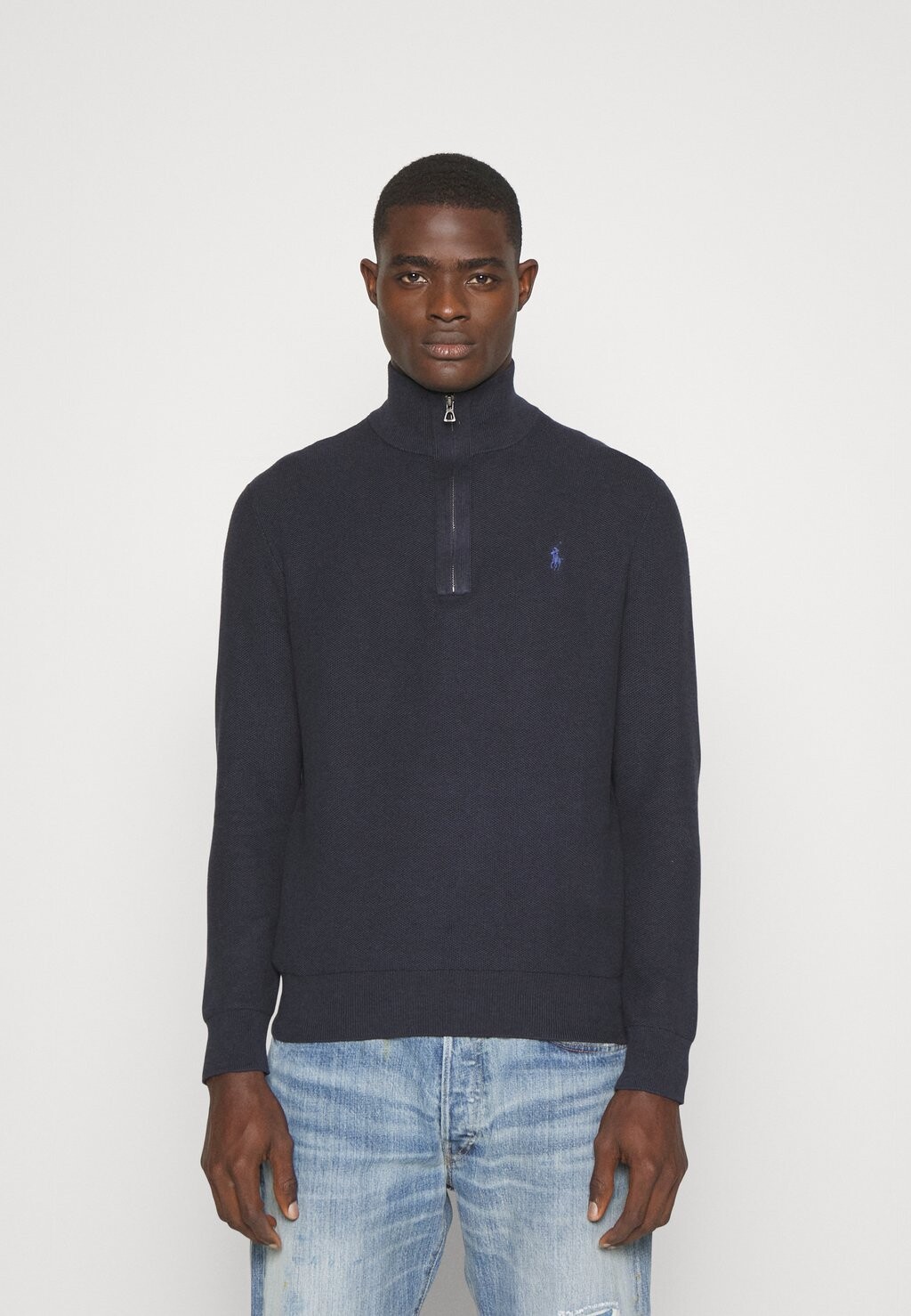 

Свитер Polo Ralph Lauren Long Sleeve, темно-синий, Серый