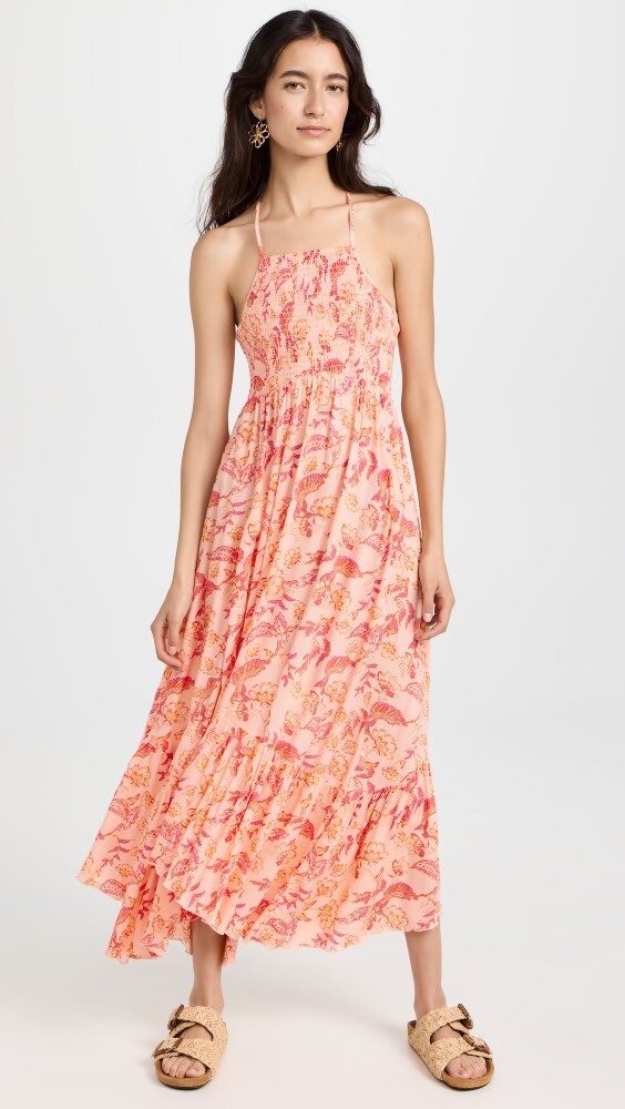 

Платье макси Free People Heat Wave Printed