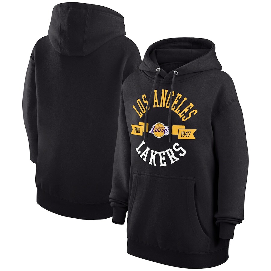 

Пуловер с капюшоном G-III 4Her by Carl Banks Los Angeles Lakers, черный