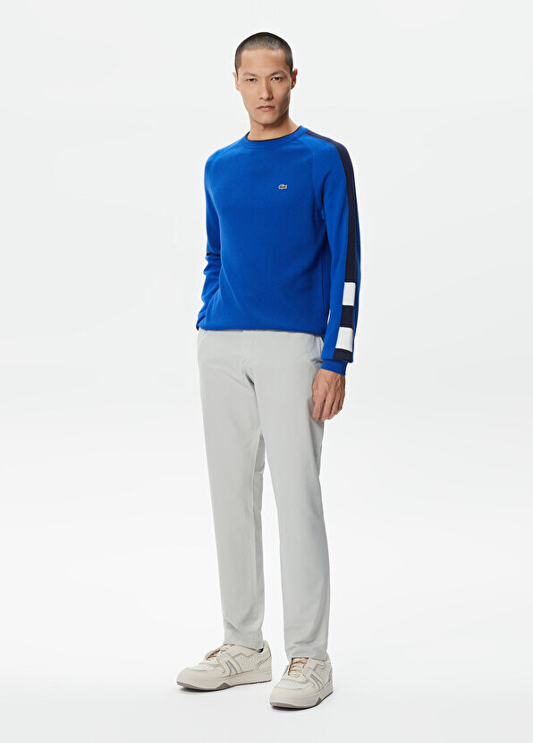 

Приталенные серые мужские брюки Lacoste, Серый