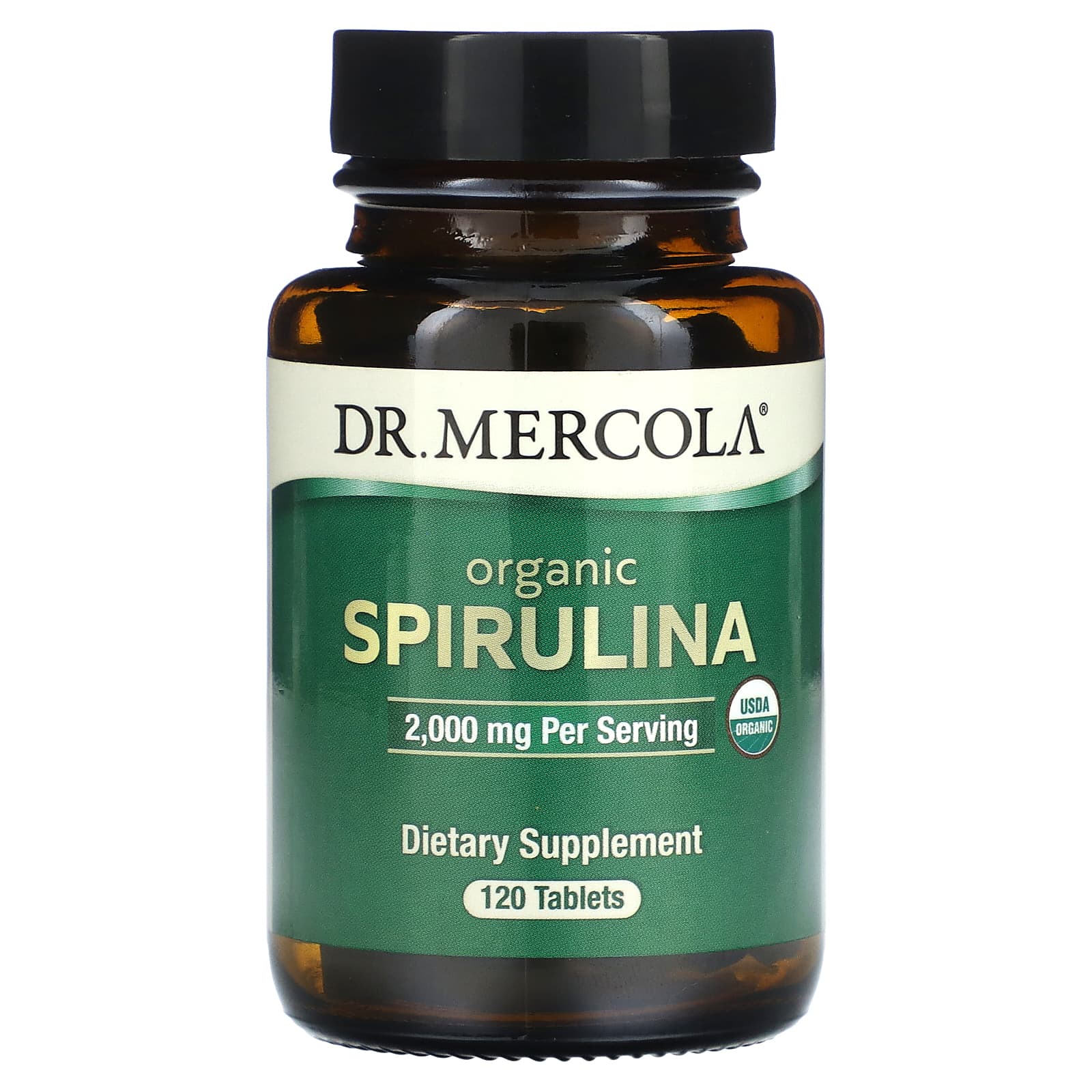 Dr. Mercola Органическая спирулина 120 таблеток dr mercola biodynamic органическая ферментированная моринга 90 таблеток