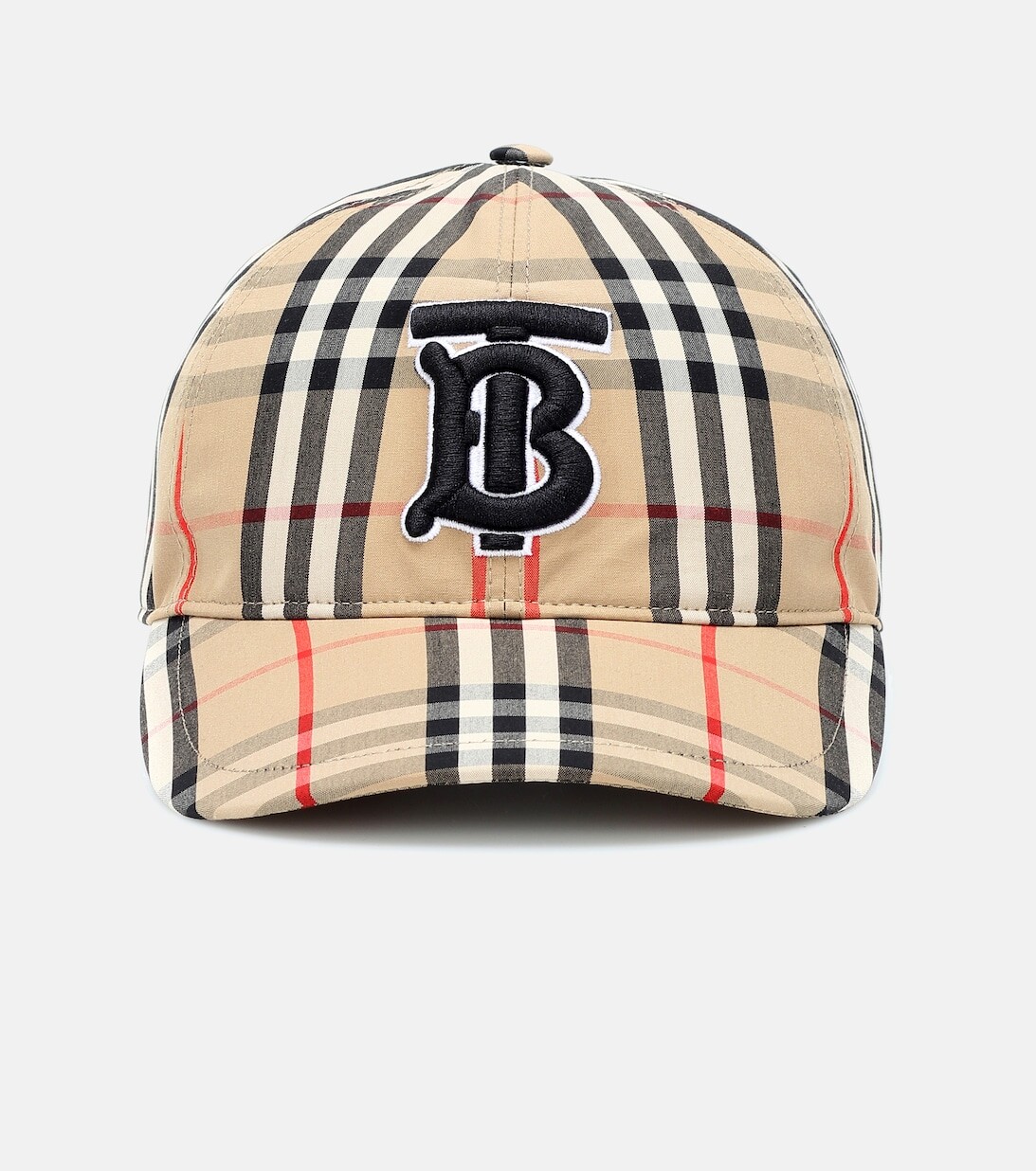 

Бейсболка TB Vintage Check из хлопка Burberry, бежевый