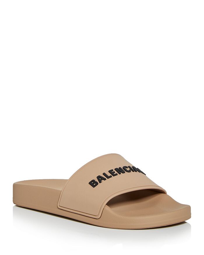 

Женские шлепанцы с логотипом Balenciaga