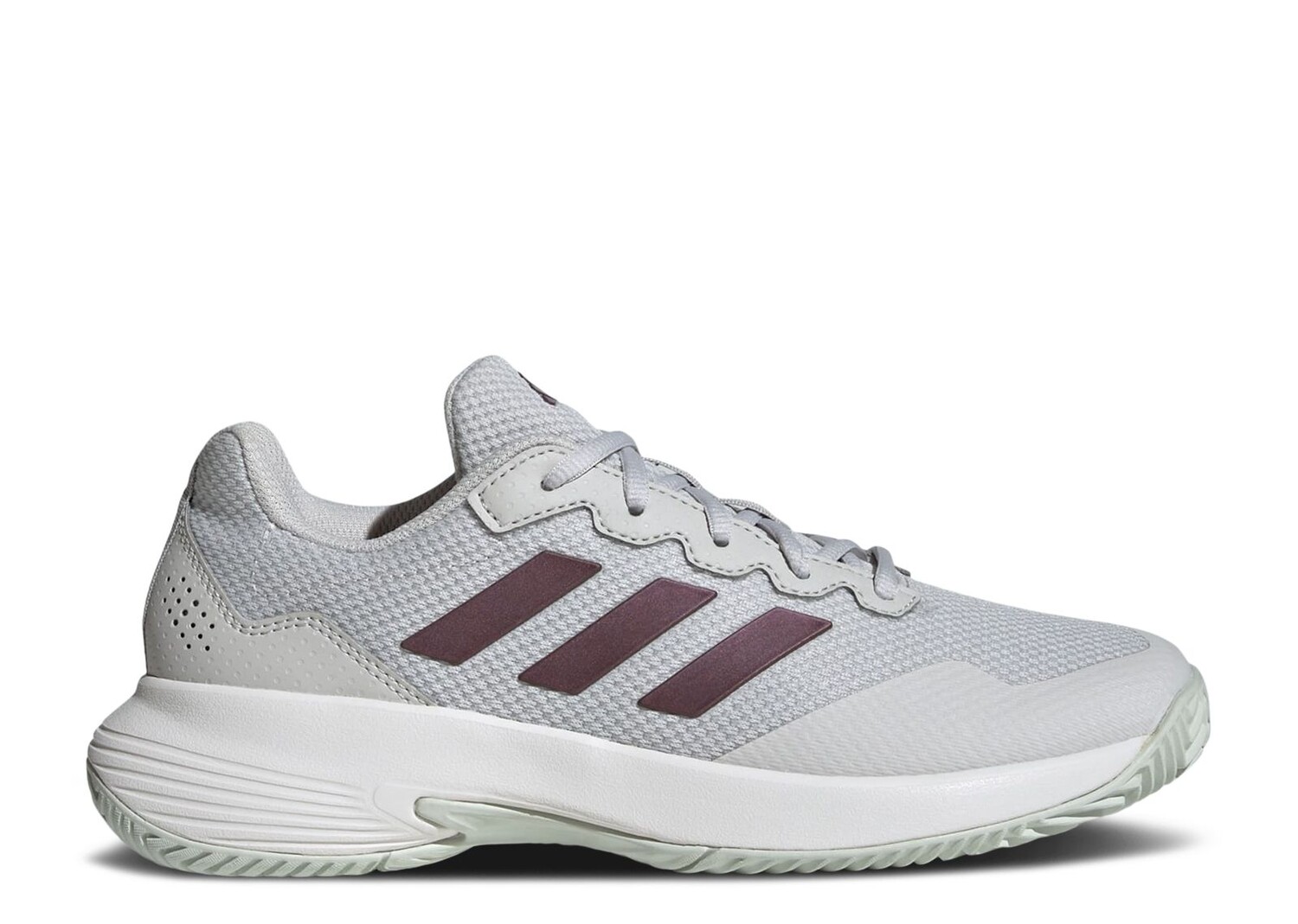 

Кроссовки adidas Wmns Gamecourt 2.0 'Grey Aurora Metallic', серый