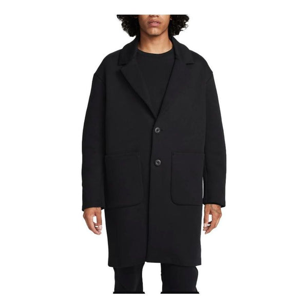 цена Куртка Nike Sportswear Tech Fleece Reimagined Loose Fit Trench Coat 'Black', черный