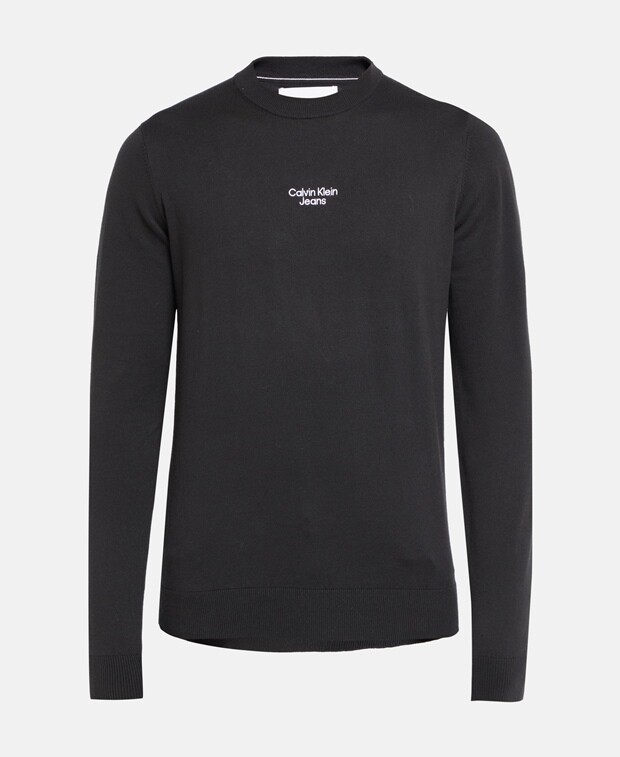 

Джемпер с длинными рукавами Calvin Klein Jeans, черный