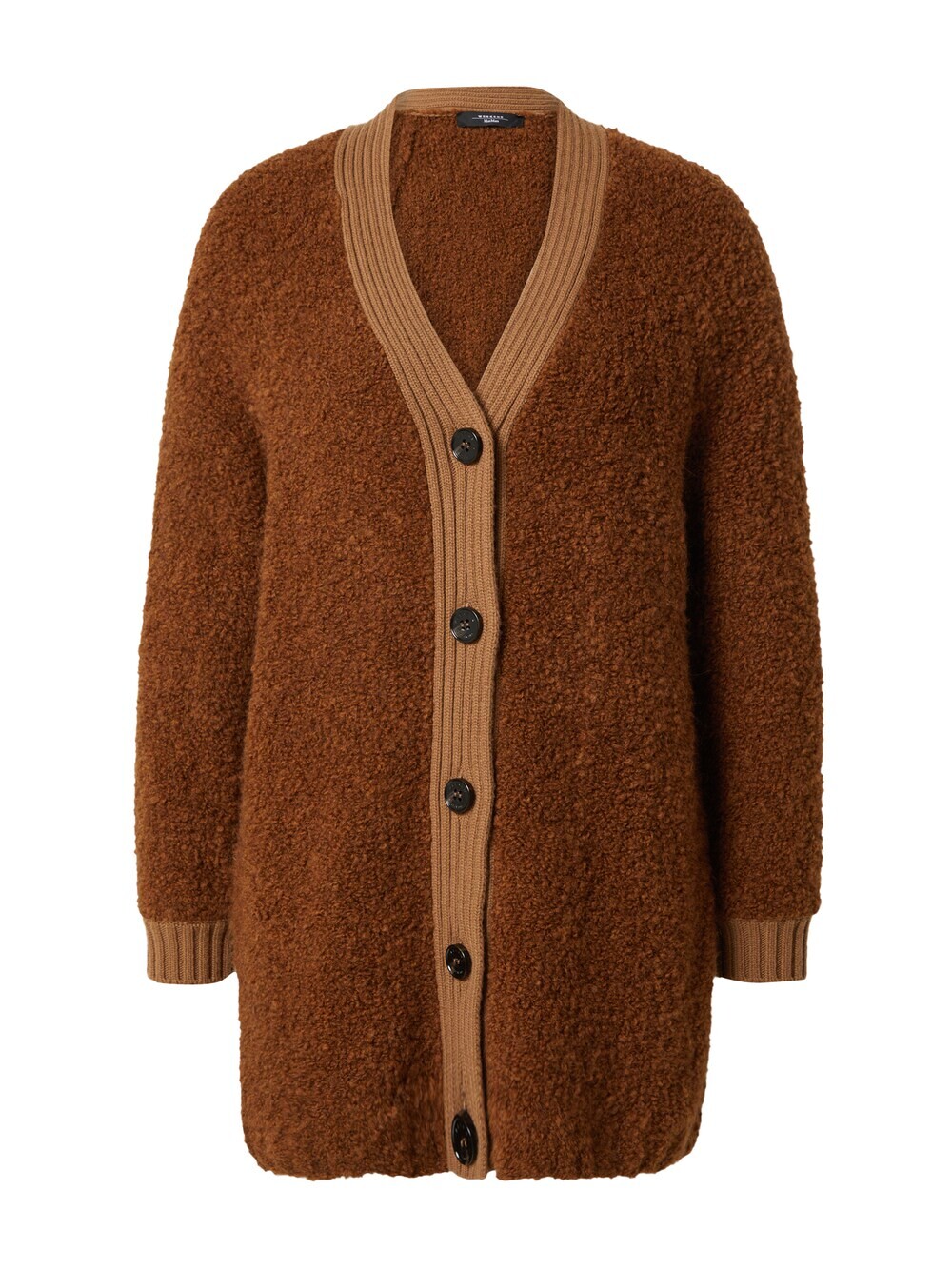 

Кардиган оверсайз Weekend Max Mara ENFASI, коричневый