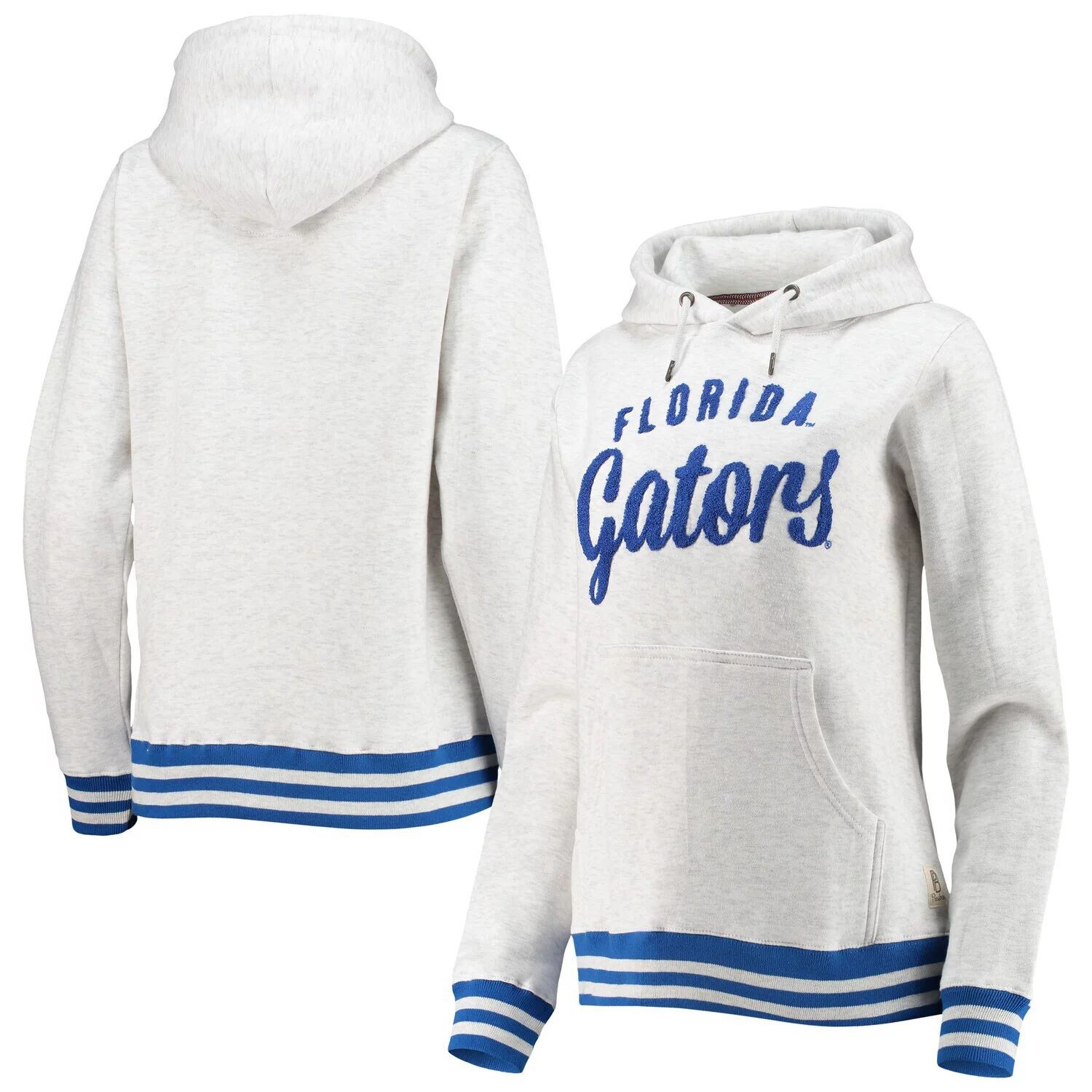 

Женский пуловер с капюшоном из синели Ash Florida Gators Santa Cruz с капюшоном для прессы