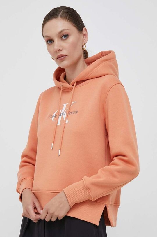 

Толстовка Calvin Klein Jeans, оранжевый