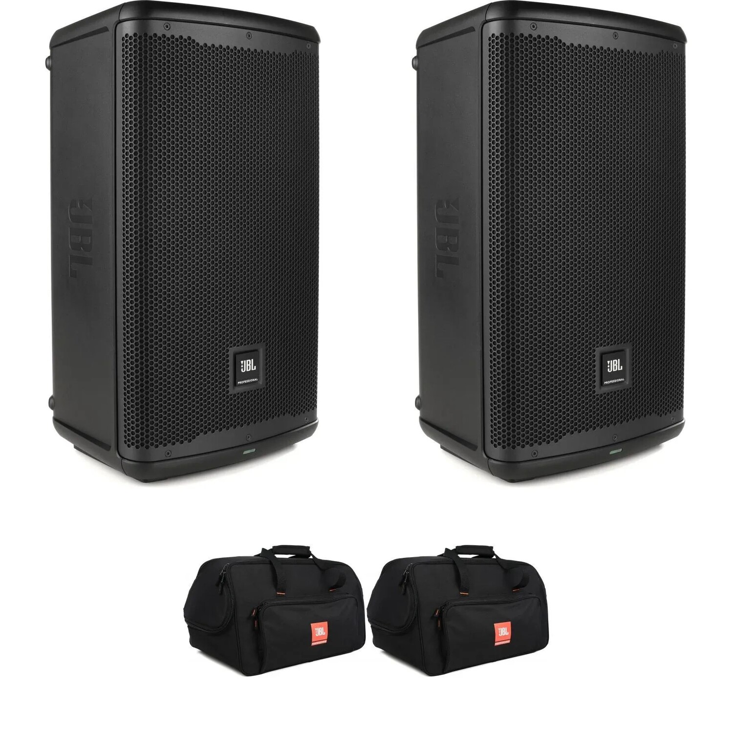 

JBL EON 710 Пара 10-дюймовых активных динамиков мощностью 1300 Вт в комплекте с сумкой